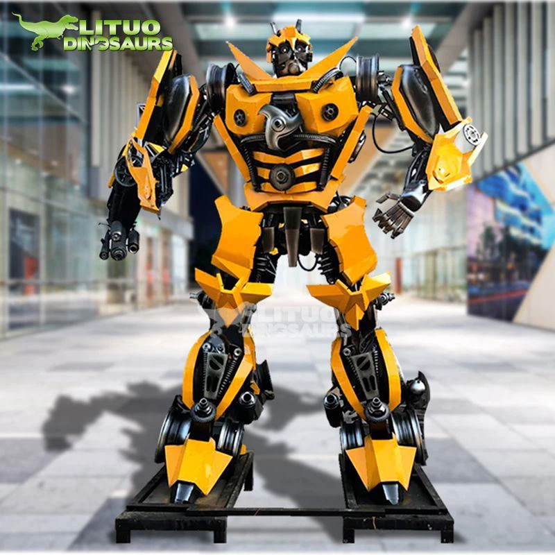 Sou entènèt jwèt Animatronics Transformer Robot